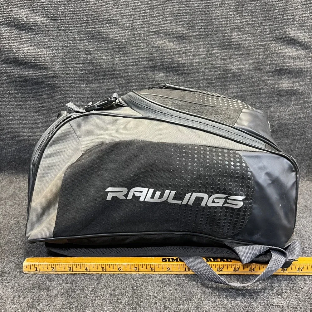 Rawlings EHLL25 Franchise Grey/BLK‎ Baseball / Softball Bat Backpack Bag BatPack